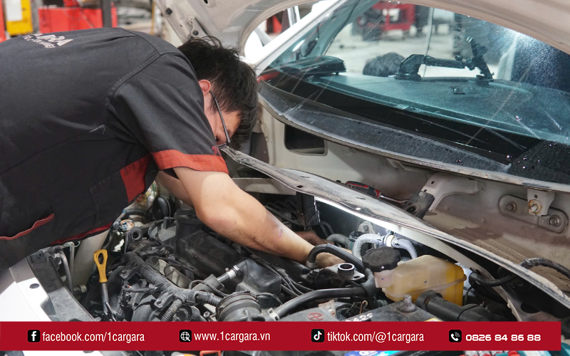 Kiểm tra ắc quy, tắt điện trước khi kích bình