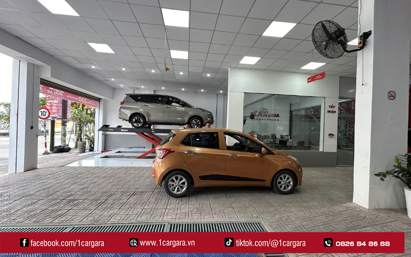 1CAR GARA giúp kiểm tra xe miễn phí, phát hiện lỗi nhanh chóng
