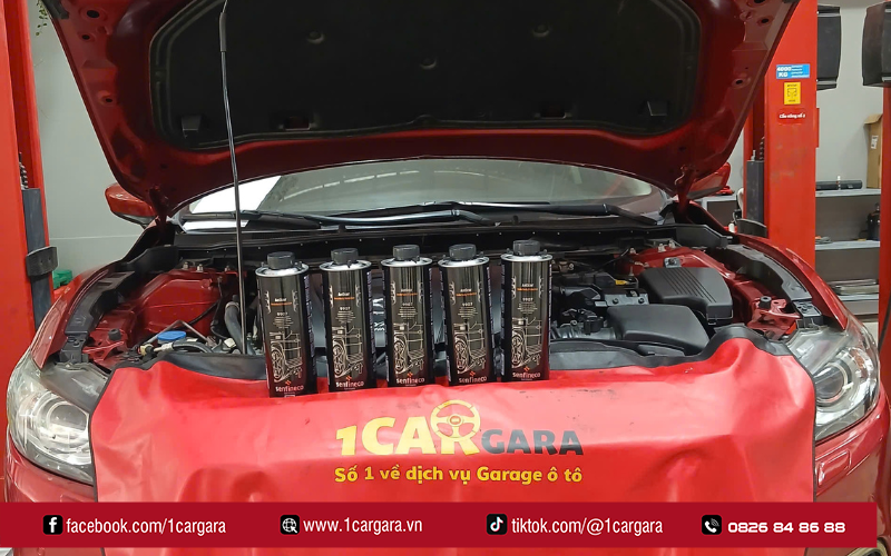 1CAR GARA phủ gầm đúng chuẩn với quy trình chuyên nghiệp