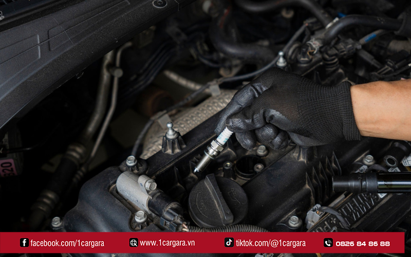 Thay bugi tại 1CAR GARA giúp xe vận hành mạnh mẽ hơn