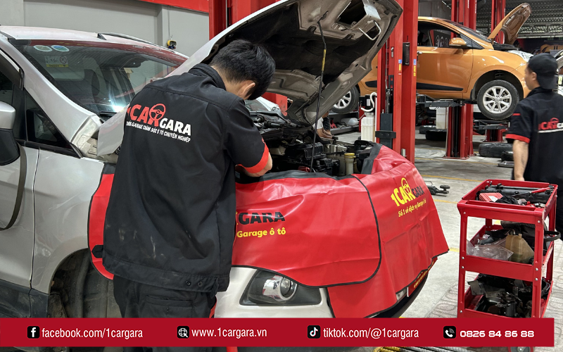 1CAR GARA sở hữu kỹ thuật viên giỏi, sửa chữa chuẩn xác