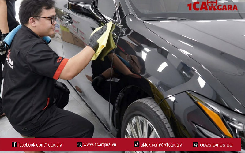 1CAR GARA sử dụng dung dịch nano chất lượng và bền bỉ