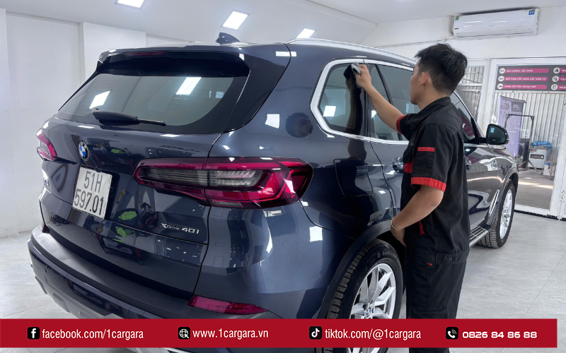 1CAR GARA phủ nano chuẩn kỹ thuật, tăng độ bền mặt kính