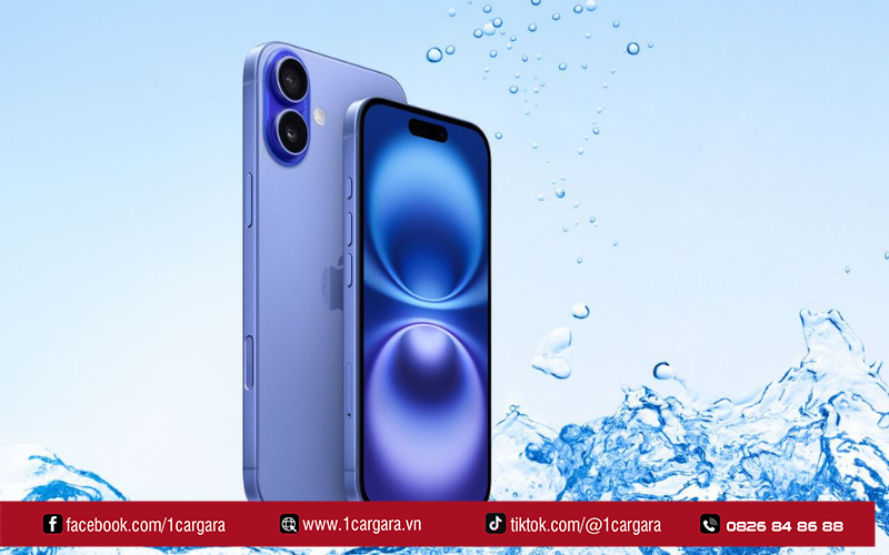 iPhone 16 đạt chuẩn IP68, chịu nước sâu 6 mét liên tục