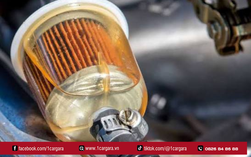 1CAR GARA bảo dưỡng lọc xăng đúng kỹ thuật, đảm bảo hiệu quả lâu dài