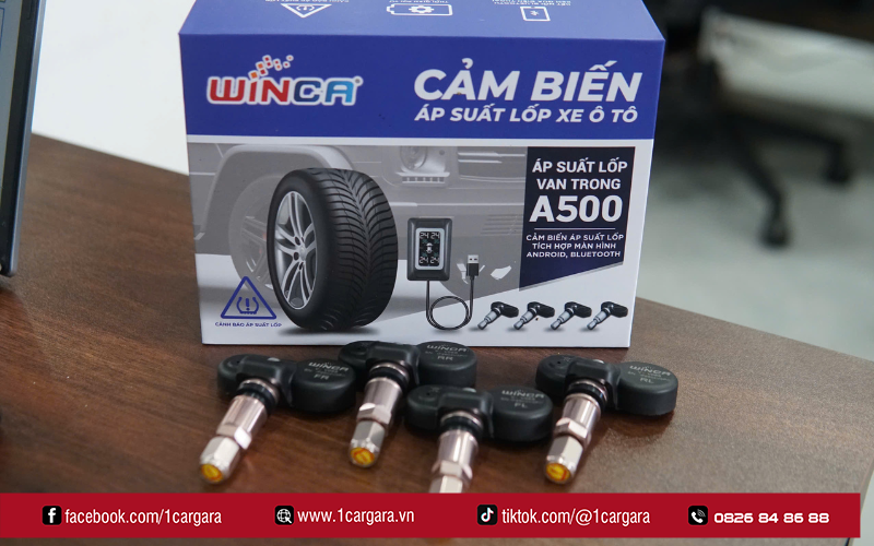Chọn gara uy tín để lắp cảm biến áp suất lốp chính hãng, chuẩn