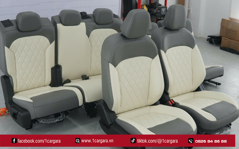 Bọc ghế da tại nhà tiết kiệm thời gian và thuận tiện cho chủ xe
