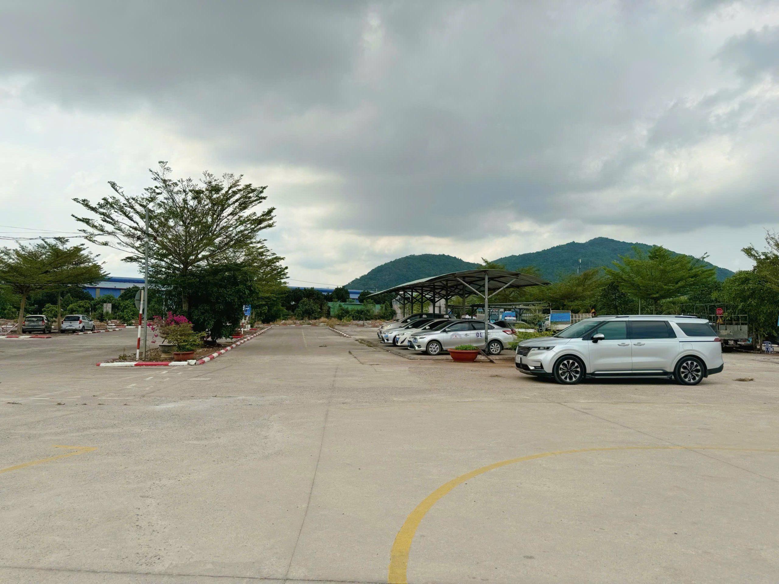 Dàn xe tập lái thực tế