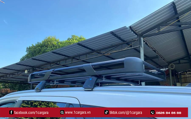 1CAR GARA lắp giá nóc chuẩn kỹ thuật, chính hãng, bền đẹp