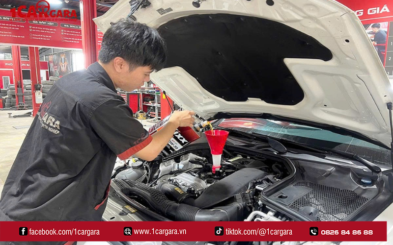 Quy trình thay nhớt chuẩn
