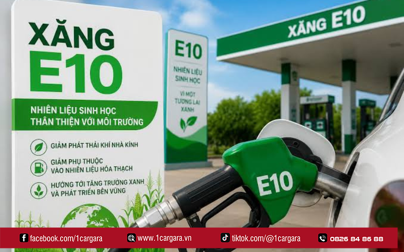 Giá xăng E10 thường cạnh tranh hơn A95 và tương đương xăng E5