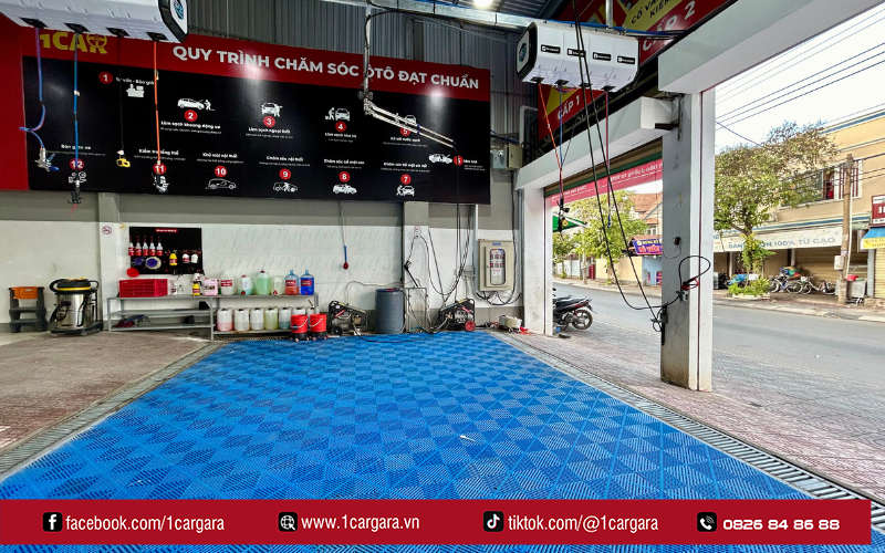 Sau đó báo giá, tiến hành sửa chữa và bàn giao xe