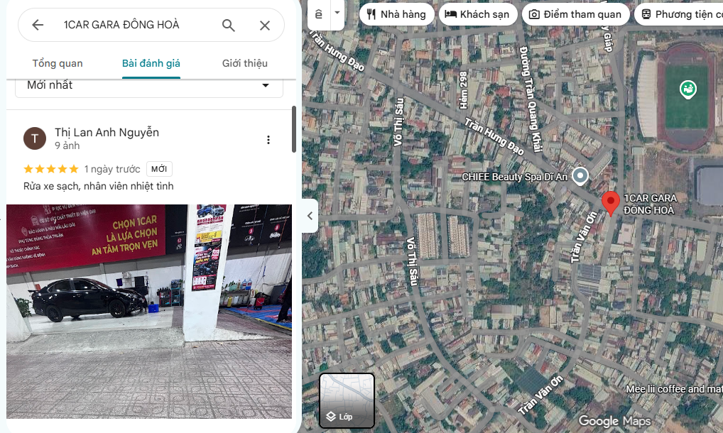 Đánh giá thực tế GMap Đông Hòa