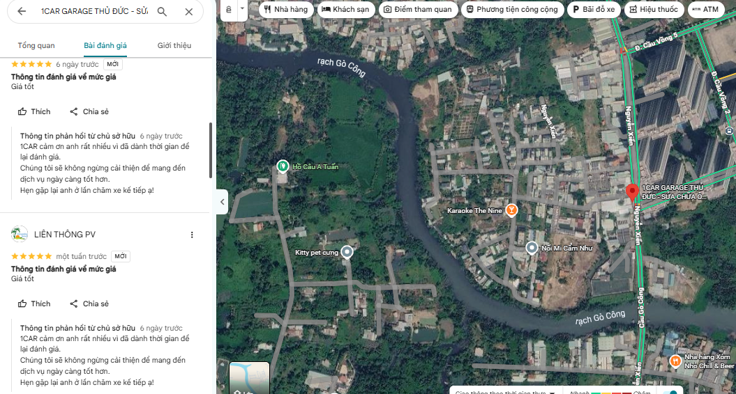 Đánh giá thực tế GMap Thủ Đức