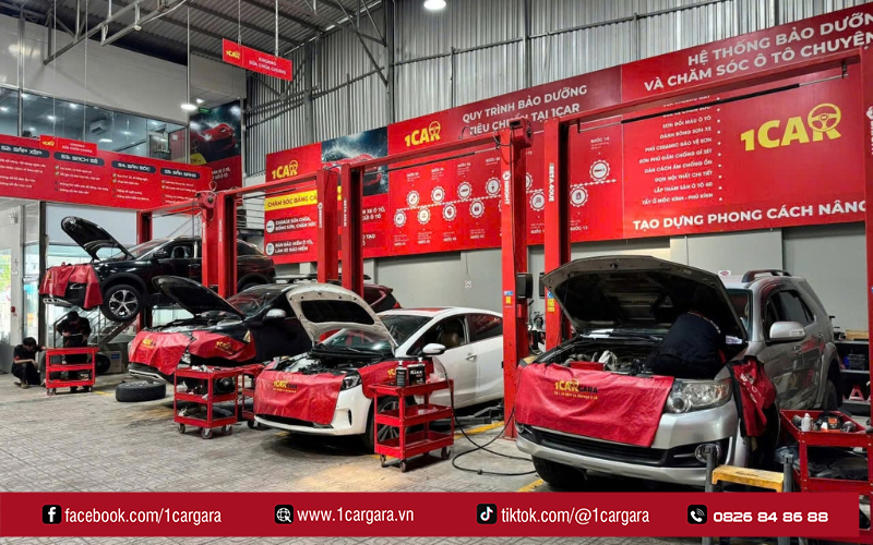 1CAR GARA giúp kiểm tra, xác định nguyên nhân và sửa chữa hiệu quả