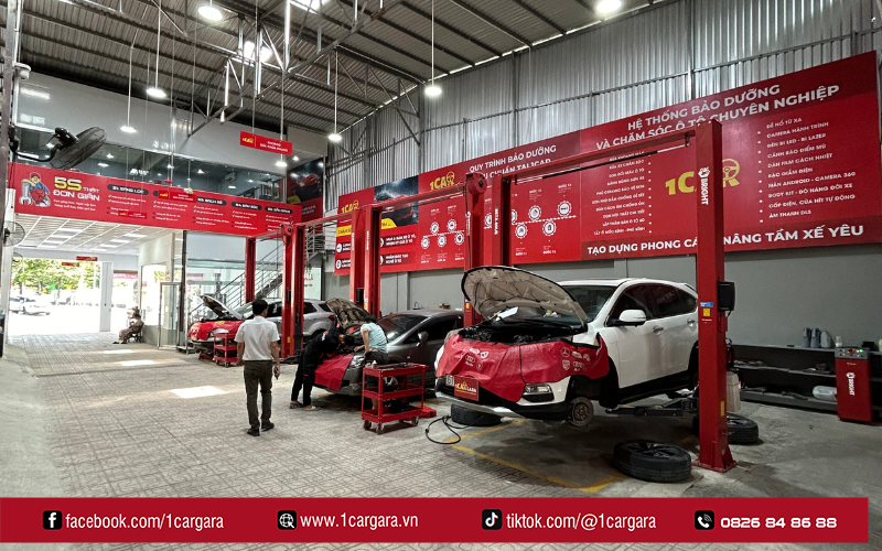 1CAR GARA cung cấp cứu hộ 24/7, sửa chữa và bảo dưỡng chuyên nghiệp