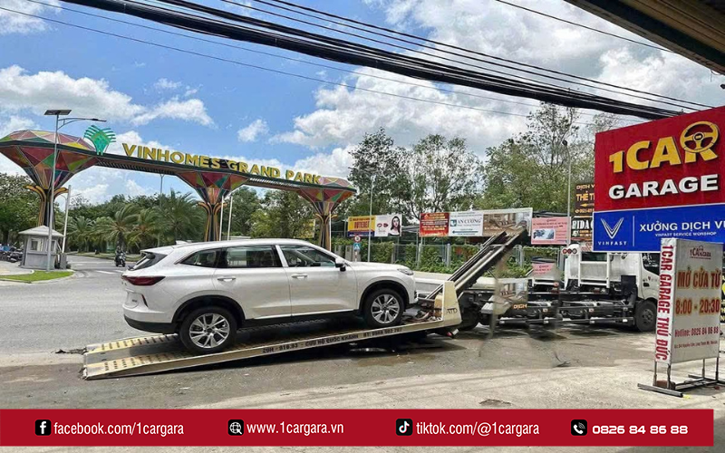 Ngoài ra còn có thay lốp, vệ sinh và cứu hộ ô tô