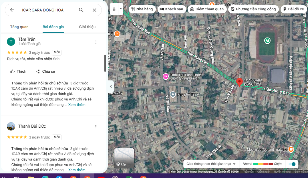 Đánh giá thực tế GMap Đông Hòa