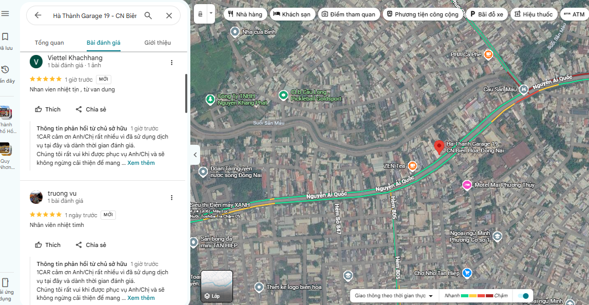 Đánh giá thực tế GMap Biên Hòa