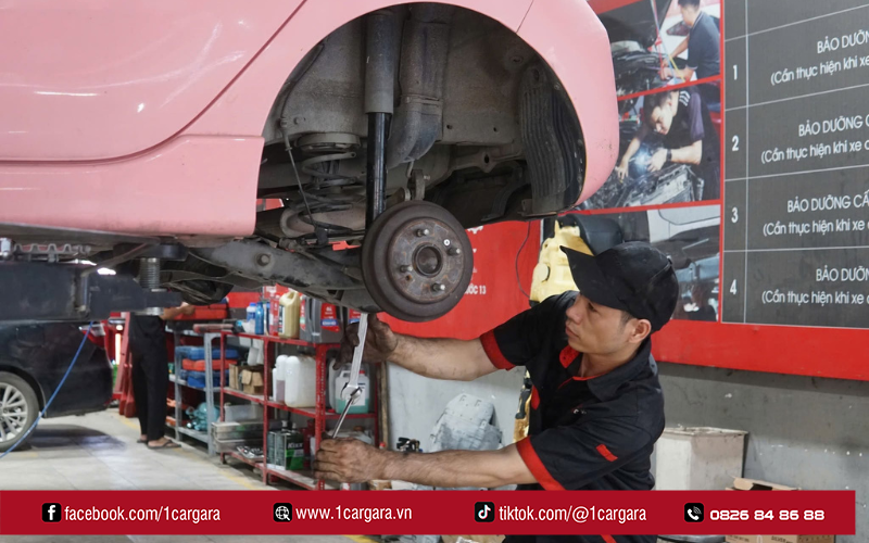 1CAR GARA kiểm tra, sửa chữa hệ thống treo từ 800.000 VNĐ