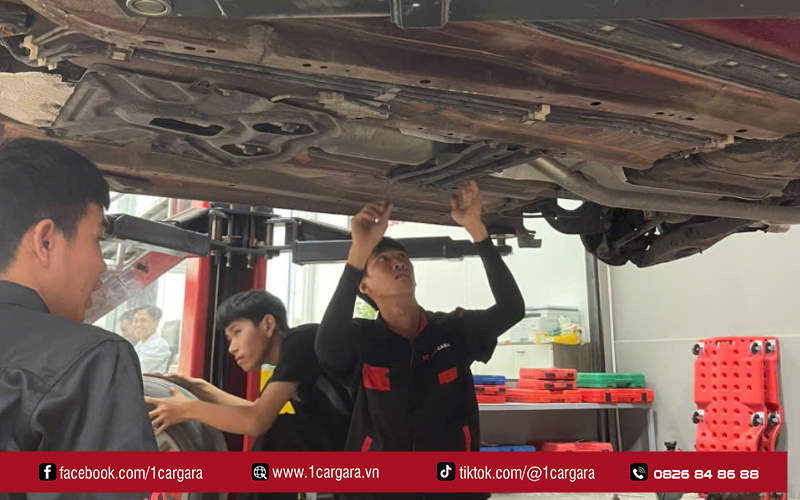Lớp phủ gầm chất lượng giúp giảm tiếng ồn, bảo vệ xe hiệu quả