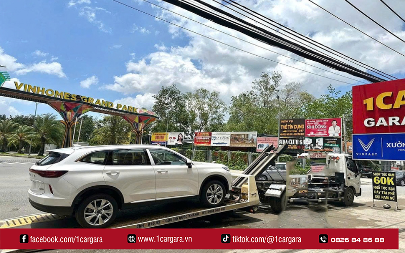 1CAR GARA hỗ trợ cứu hộ chuyên nghiệp, nhanh chóng, minh bạch chi phí