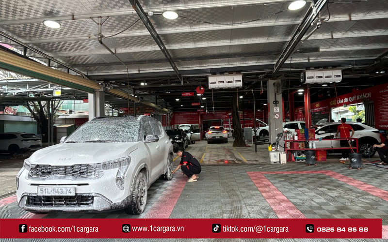 1CAR GARA cung cấp dịch vụ Detailing chuyên nghiệp, giữ xe luôn bền đẹp