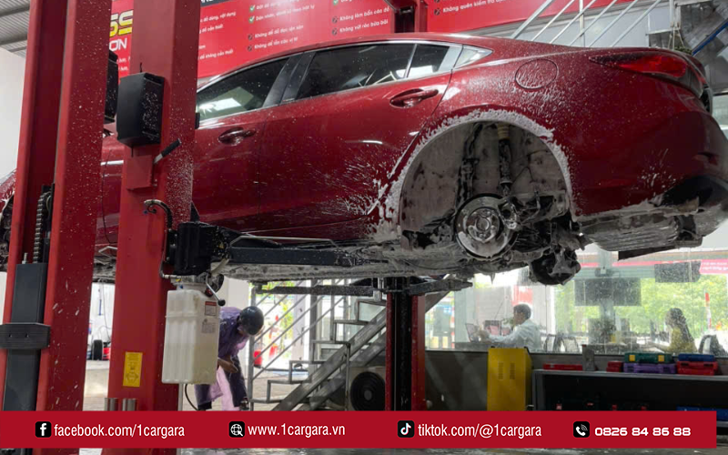 1CAR GARA phủ gầm trọn gói từ 2.200.000 VNĐ, bảo vệ xe bền lâu