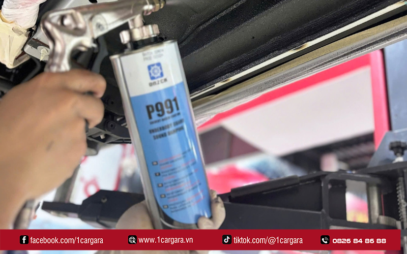 1CAR GARA thi công cẩn thận, giúp bảo vệ gầm xe bền lâu