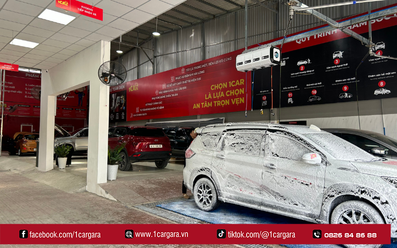 Liên hệ 1CAR GARA trước, đặt lịch nhanh chóng, hạn chế chờ đợi