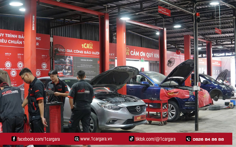1CAR GARA tư vấn loại dầu phù hợp, giúp động cơ bền bỉ