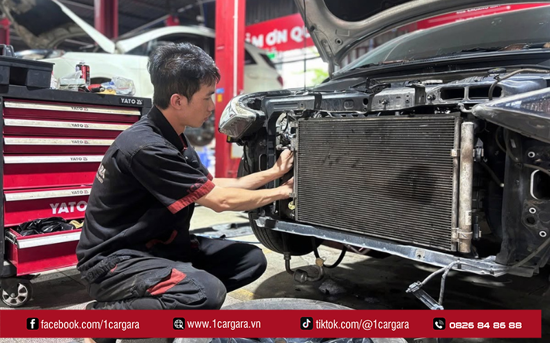1CAR GARA hướng dẫn bảo dưỡng đúng kỹ thuật, kéo dài tuổi thọ lốc lạnh
